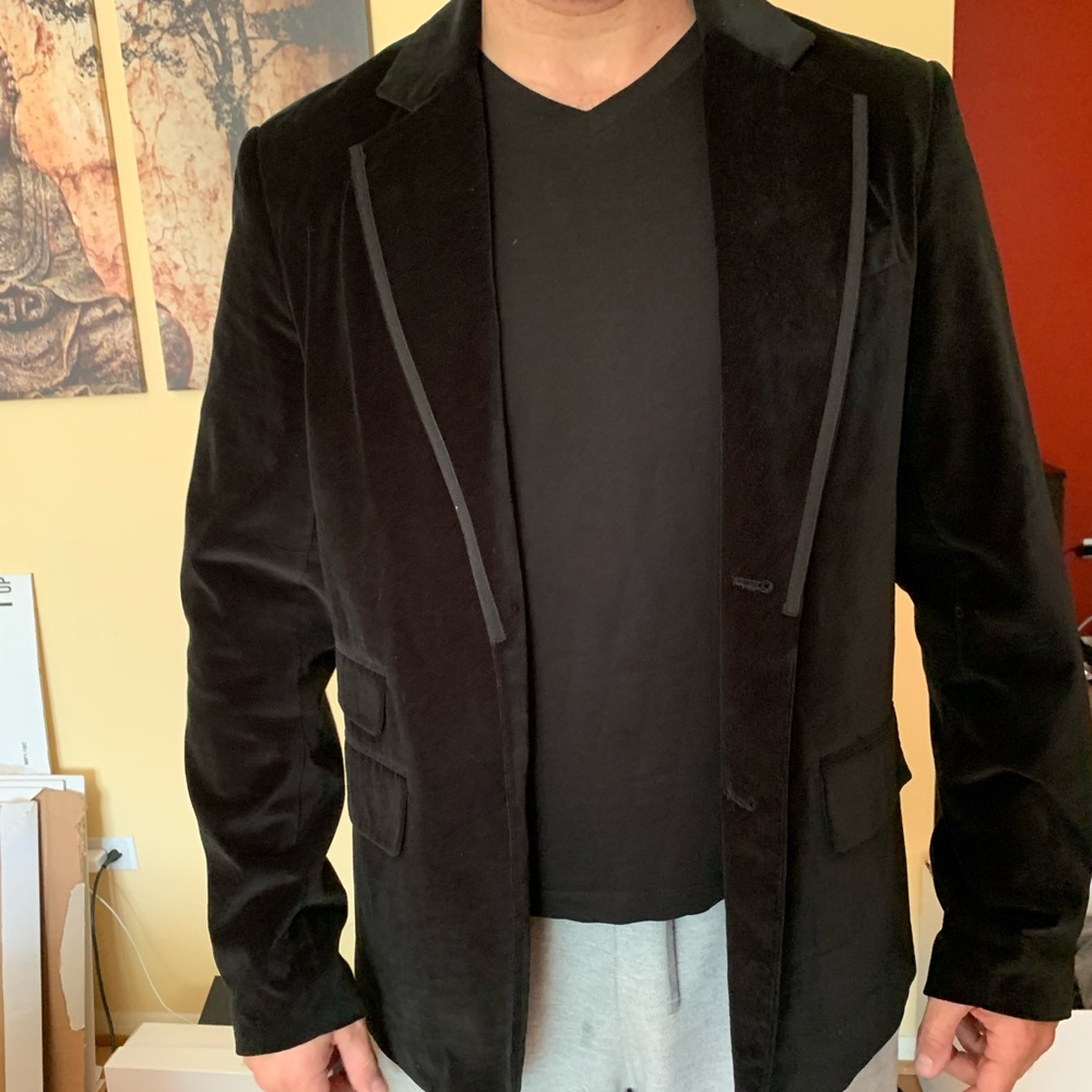Guess Brown velvet Blazer